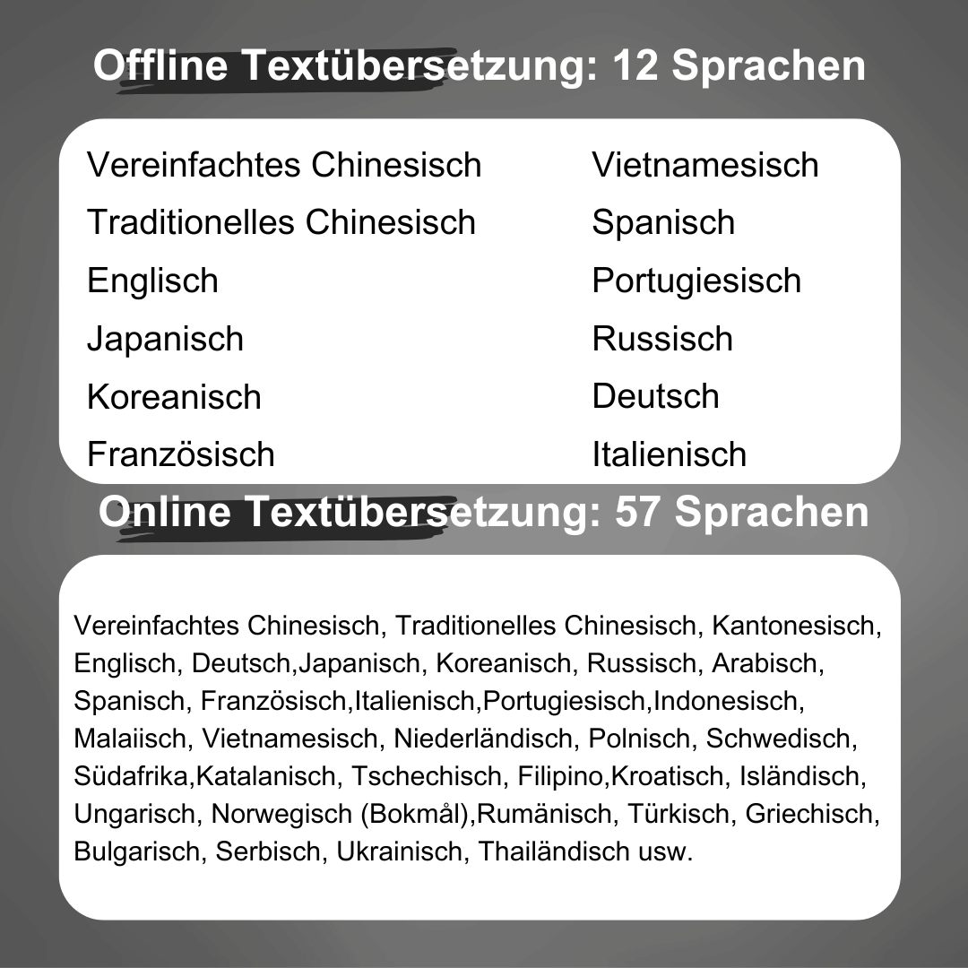 Smart Pen Sprachübersetzer - Übersetze Texte in Sekundenschnelle!