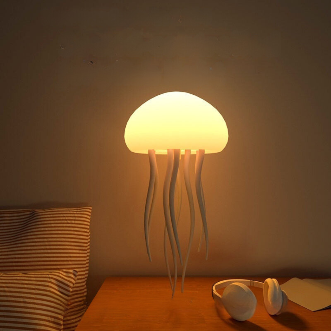 Quallenlampe-Nachtlicht für entspannende Atmosphäre und stilvolle Dekoration