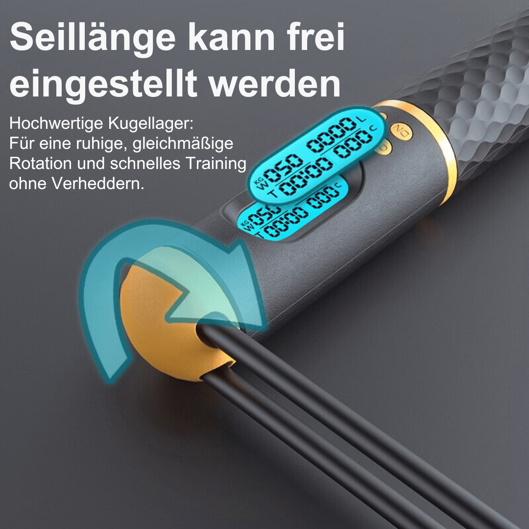 Jumprope – 2-in-1 Springseil: Spring dich fit ohne viel Aufwand