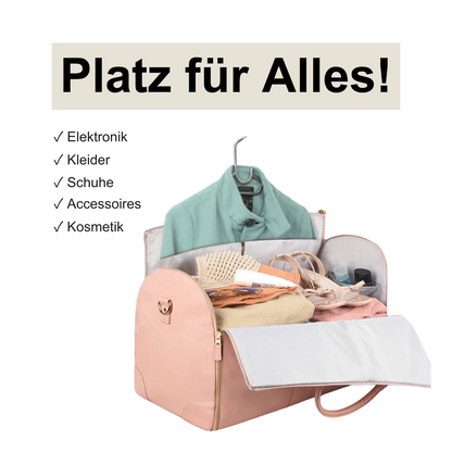 2-in-1 Reisetasche – Platz für alles, passt perfekt als Handgepäck